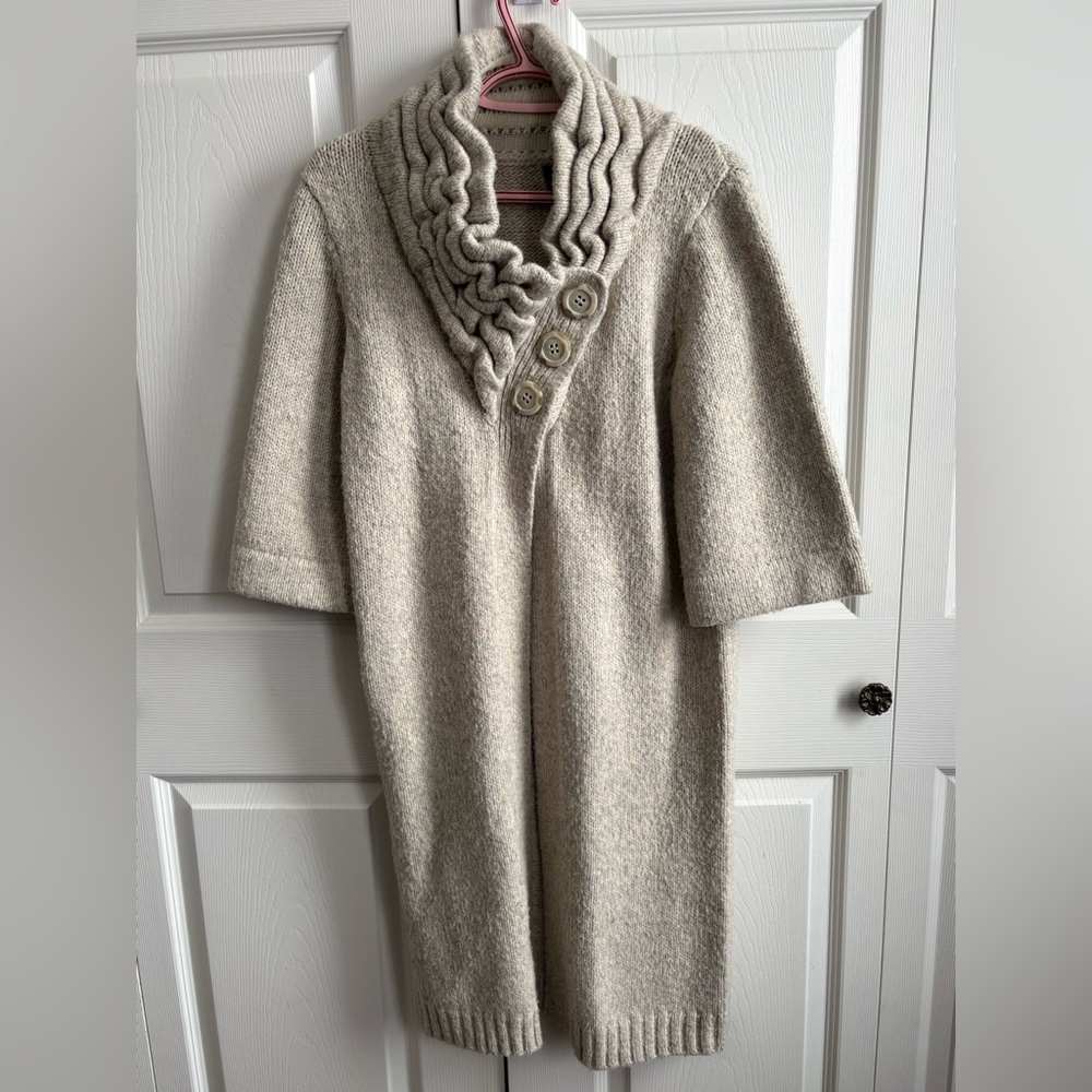 Wool cardigan